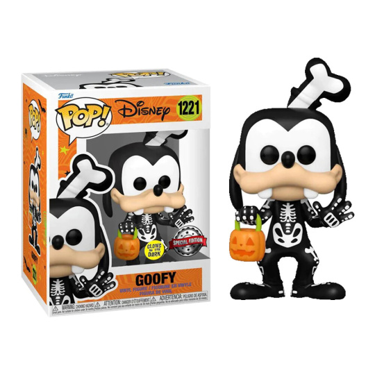 Funko POP! #1221 Disney: Skeleton Goofy (GITD)