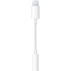 Apple Lightning - 3,5mm jack adapter bílý