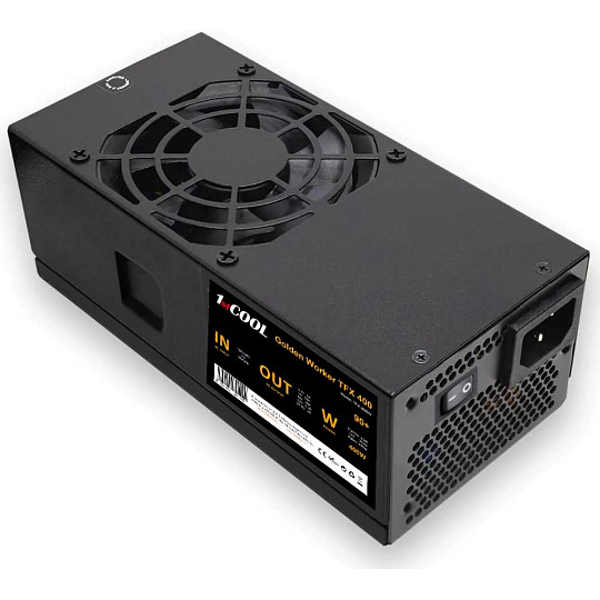 1stCOOL Zdroj Golden Worker TFX 400 88+, 400W, TFX, černá 1stCOOL Zdroj Golden Worker TFX 400 88+, 400W, TFX, černá
