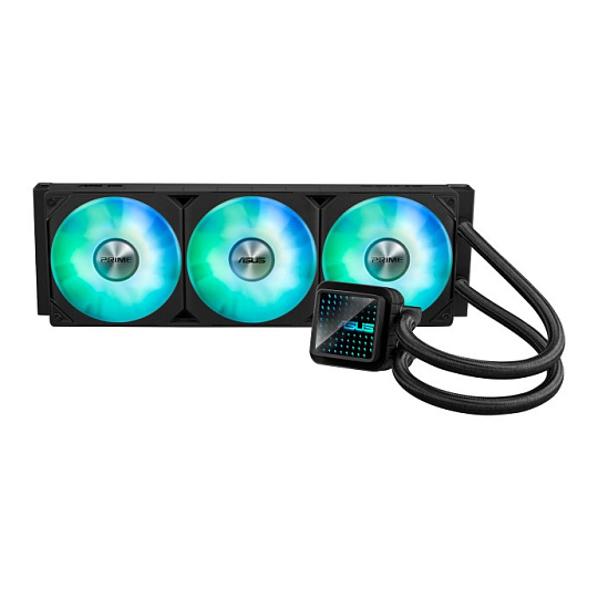 ASUS vodní chladič CPU AIO PRIME LC 360 ARGB, 3x120mm, AM5, LGA1851, černá ASUS vodní chladič CPU AIO PRIME LC 360 ARGB, 3x120mm, AM5, LGA1851, černá