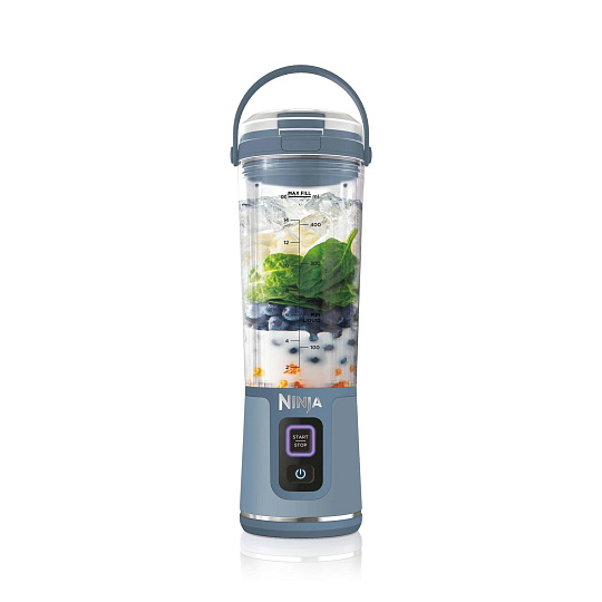 Ninja BC151EUNV Blast Bezdrátový mixér, modrý, USB-C, drcení ledu, nepropustné provedení, kompaktní Ninja BC151EUNV Blast Bezdrátový mixér, modrý, USB-C, drcení ledu, nepropustné provedení, kompaktní