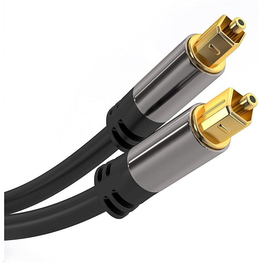 PremiumCord Kabel Toslink M/M, 6mm, 0,5m, černá PremiumCord Kabel Toslink M/M, 6mm, 0,5m, černá