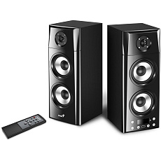 GENIUS reproduktory SP-HF2800 BT/ 2.0/ 60W/ Dřevěné/ Bluetooth/ USB/ dálkové ovládání GENIUS reproduktory SP-HF2800 BT/ 2.0/ 60W/ Dřevěné/ Bluetooth/ USB/ dálkové ovládání