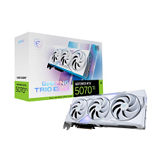 MSI VGA NVIDIA GeForce RTX 5070 Ti 16G GAMING TRIO OC WHITE, RTX 5070 Ti, 16GB GDDR7, 3xDP, 1xHDMI MSI VGA NVIDIA GeForce RTX 5070 Ti 16G GAMING TRIO OC WHITE, RTX 5070 Ti, 16GB GDDR7, 3xDP, 1xHDMI