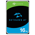 SEAGATE HDD 16TB SKYHAWK AI, 3.5", SATA 6Gb/s, 7200 RPM, Cache 512MB