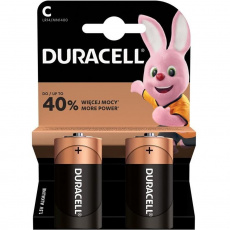 Duracell Basic C alkalická baterie, 2 ks