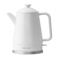 RK0080 Rychlovarná konvice keramická 1,5 l, bílá RK0080 Rychlovarná konvice keramická 1,5 l, bílá