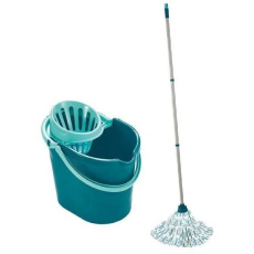 Leifheit 56792 Classic Mop Set úklidový set, třásňový mop, ždímací mop, kbelík Leifheit 56792 Classic Mop Set úklidový set, třásňový mop, ždímací mop, kbelík
