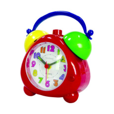 TechnoLine Modell K red dětský budík, analogový, řízený krystalem, tichý chod, pestrobarevný TechnoLine Modell K red dětský budík, analogový, řízený krystalem, tichý chod, pestrobarevný
