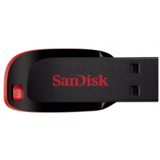 SanDisk Flash Disk 128GB Cruzer Blade, USB 2.0, černá