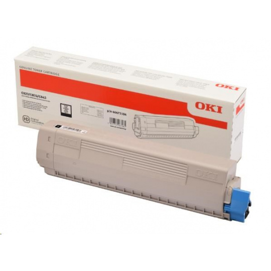 OKI Černý toner do C823/C833/C843 (7 000 stránek)