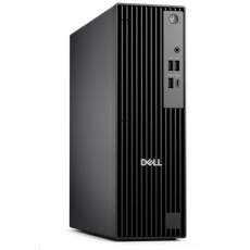 DELL PC Pro Slim QCS1250/180W/TPM/i3-14100/8GB/512GB SSD/Integrated/Kb/Mouse/W11 Pro/3Y PS NBD