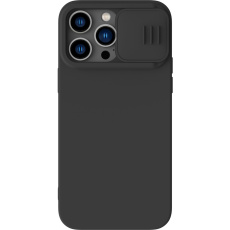 Nillkin CamShield Silky Magnetic Silikonový Kryt pro Apple iPhone 14 Pro Max černý Nillkin CamShield Silky Magnetic Silikonový Kryt pro Apple iPhone 14 Pro Max černý