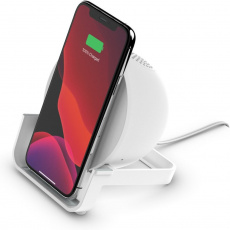 Belkin BOOST CHARGE 10W bezdrátová nabíječka s reproduktorem bílá Belkin BOOST CHARGE 10W bezdrátová nabíječka s reproduktorem bílá