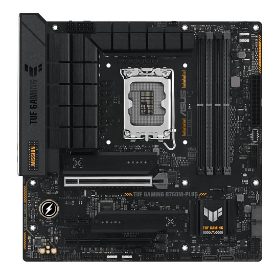ASUS MB Sc LGA1700 TUF GAMING B760M-PLUS, Intel B760, 4xDDR5, 1xDP, 1xHDMI, mATX ASUS MB Sc LGA1700 TUF GAMING B760M-PLUS, Intel B760, 4xDDR5, 1xDP, 1xHDMI, mATX