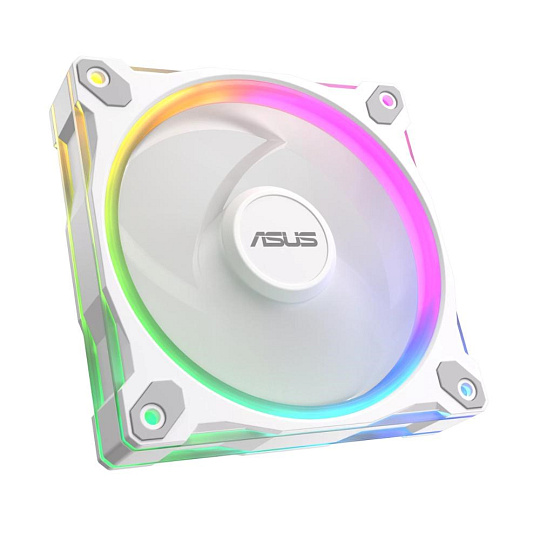 ASUS Ventilátor PRIME MR120 ARGB Reverse, 1x120mm, bílá ASUS Ventilátor PRIME MR120 ARGB Reverse, 1x120mm, bílá