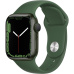 Apple Watch Series 7 41mm zelený hliník se zeleným sportovním řemínkem