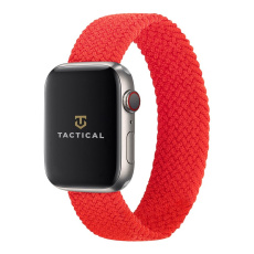 Tactical pletený převlékací řemínek Apple Watch 42/44/45mm červený M Tactical pletený převlékací řemínek Apple Watch 42/44/45mm červený M