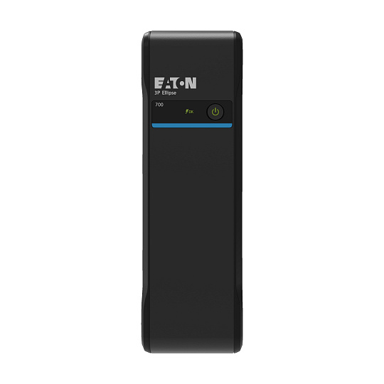 Eaton 3P Ellipse UPS FR, 700VA, 420W, Vstup: C14, Výstupy: (3) Typ E, (1) Pouze přepěťová ochrana Typ E, Tower