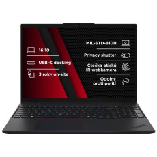 LENOVO NTB ThinkPad L16 AMD G1 - Ryzen5 PRO 7535U,16" WUXGA,16GB,512SSD,5MP+IRcam,W11P LENOVO NTB ThinkPad L16 AMD G1 - Ryzen5 PRO 7535U,16" WUXGA,16GB,512SSD,5MP+IRcam,W11P