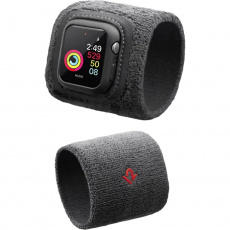 Twelve South Action Band potítko s pouzdrem pro Apple Watch 44 mm černé Twelve South Action Band potítko s pouzdrem pro Apple Watch 44 mm černé