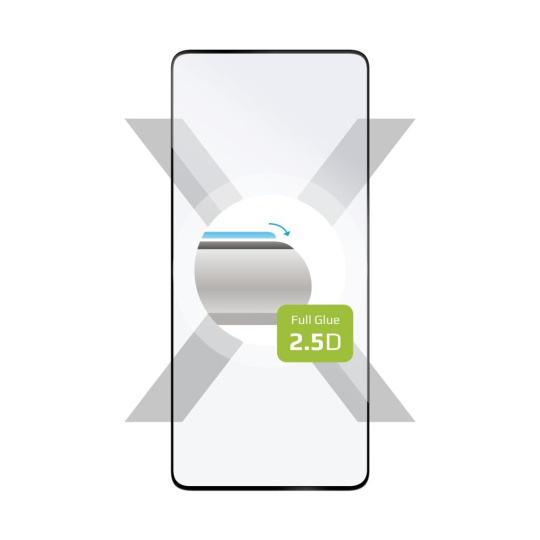 FIXED 2,5D Full-Cover ochranné tvrzené sklo Xiaomi Redmi Note 13 černé