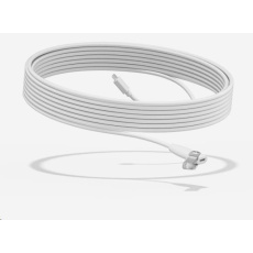 Logitech kabel RALLY MIC POD EXTENSION CABLE WHITE - WW 10m