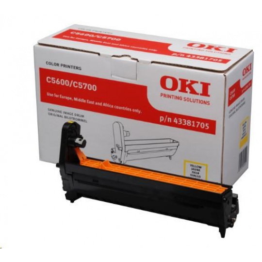 Oki Obraz. válec pro žlutý toner do C5600/C5700 (20k) Oki Obraz. válec pro žlutý toner do C5600/C5700 (20k)