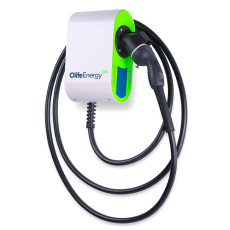 Olife Energy Wallbox AC 2x22kW - BASE - kabel Typ 2, 5m