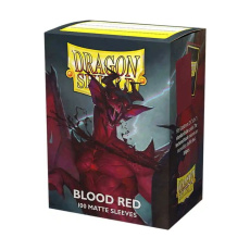 Dragon Shield Standard Matte Sleeevs Blood Red Simurag (100 sleevů)