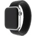FIXED provlékací nylonový řemínek Apple Watch 38/40/41mm XL černý