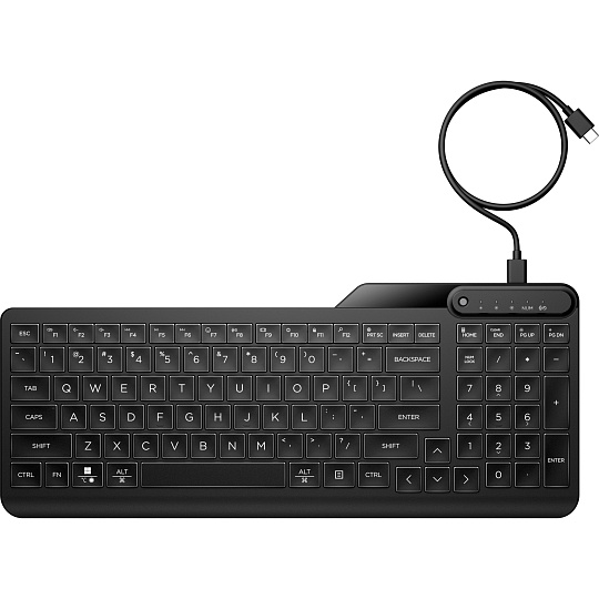 HP 405 Multi-Device Wired Backlit Keyboard CZ/SK HP 405 Multi-Device Wired Backlit Keyboard CZ/SK