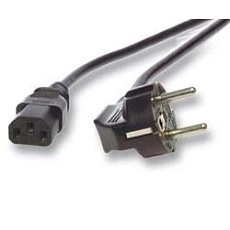 1stCOOL apájecí kabel pro PC vodiče 3x0,75mm2,délka 1,8m, CE, CB, VDE