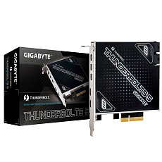 GIGABYTE rozšiřující karta Thunderbolts 5, PCIe 4.0x4, 3xMini-DP