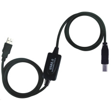 PREMIUMCORD USB 2.0 repeater a propojovací kabel A/M-B/M 20m PREMIUMCORD USB 2.0 repeater a propojovací kabel A/M-B/M 20m