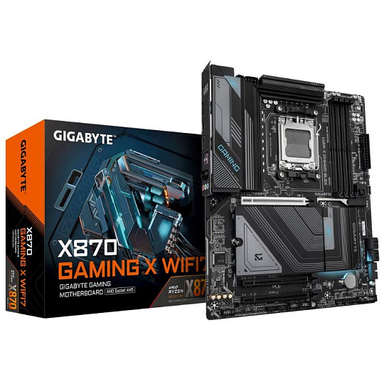 GIGABYTE MB Sc AM5 X870 GAMING X WIFI7, AMD X870, 4xDDR5, 1xHDMI, 2xUSB4, WiFi