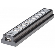 MANHATTAN Hi-Speed USB 2.0 Desktop Hub, 10 portů MANHATTAN Hi-Speed USB 2.0 Desktop Hub, 10 portů