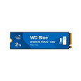 WD BLUE SSD NVMe 2TB PCIe SN5100 Powered by SanDisk, Gen4, (R:5150, W:4850MB/s)
