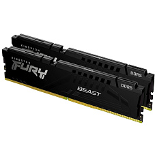 KINGSTON DIMM DDR5 64GB (Kit of 2) 6400MT/s CL32 ECC FURY Beast EXPO Černá KINGSTON DIMM DDR5 64GB (Kit of 2) 6400MT/s CL32 ECC FURY Beast EXPO Černá