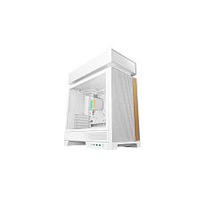 DEEPCOOL Case CL6600 WH, ATX, Průhledná bočnice, vodní chlazení, bílá
