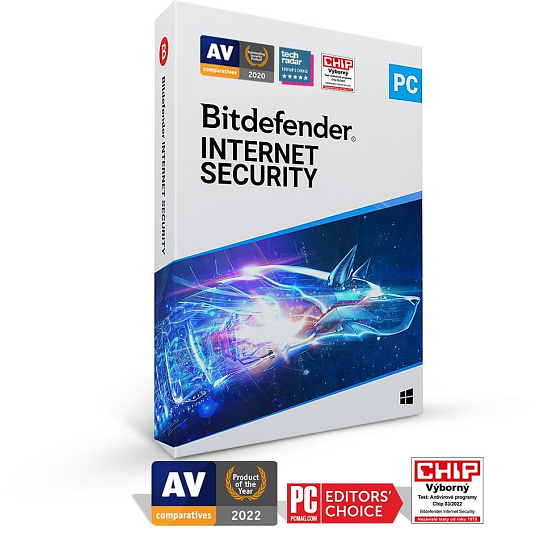 Bitdefender Internet Security - 5PC na 3 roky - elektronická licence do emailu Bitdefender Internet Security - 5PC na 3 roky - elektronická licence do emailu
