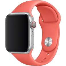 FIXED Silicone Strap set silikonových řemínků Apple Watch 38/40/41mm meruňkový FIXED Silicone Strap set silikonových řemínků Apple Watch 38/40/41mm meruňkový