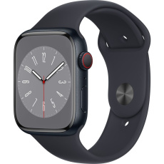 Apple Watch Series 8 Cellular 45mm inkoustový hliník s inkoustovým sportovním řemínkem Apple Watch Series 8 Cellular 45mm inkoustový hliník s inkoustovým sportovním řemínkem