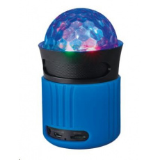 TRUST Dixxo Go Wireless Bluetooth Speaker with party lights - blue TRUST Dixxo Go Wireless Bluetooth Speaker with party lights - blue