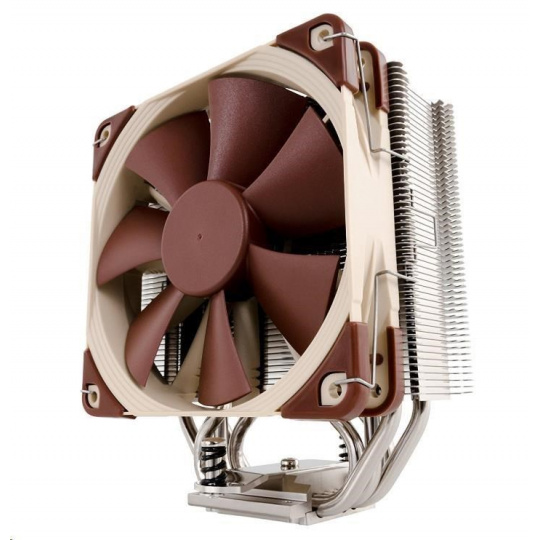 NOCTUA Chladič CPU NH-U12S, 1x 120mm, LGA1851, AM5, hnědá/stříbrná