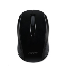 ACER  Wireless Mouse G69 Black - RF2.4G, 1600 dpi, 95x58x35 mm, 10m dosah, 2x AAA, Win/Chrome/Mac, (Retail Pack)