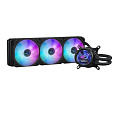 ASUS vodní chladič CPU AIO ROG STRIX LC III 360 ARGB LCD, 3x120mm, LCD Displej, LGA1851, AM5, černá