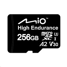 Mio 256 GB microSDXC, V30, U3, A2 paměťová karta Mio 256 GB microSDXC, V30, U3, A2 paměťová karta