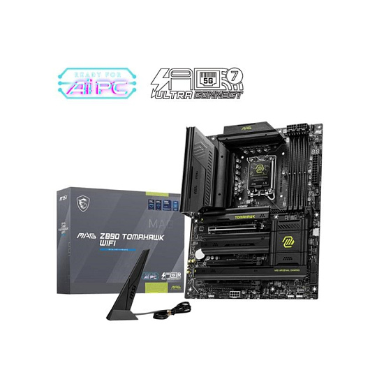MSI MB Sc LGA1851 MAG Z890 TOMAHAWK WIFI, Intel Z890, 4xDDR5, 1xHDMI, 2xUSB4, WI-FI MSI MB Sc LGA1851 MAG Z890 TOMAHAWK WIFI, Intel Z890, 4xDDR5, 1xHDMI, 2xUSB4, WI-FI