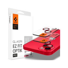 Spigen Glass EZ Fit Optik Pro 2 Pack tvrzené sklo na fotoaparát iPhone 14/iPhone 14 Plus červené Spigen Glass EZ Fit Optik Pro 2 Pack tvrzené sklo na fotoaparát iPhone 14/iPhone 14 Plus červené